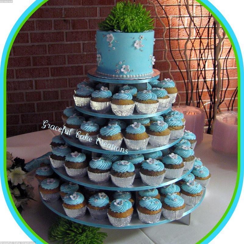 Cupcakes Boda Elegantes c/24